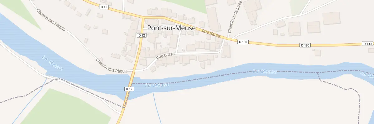 Plan du 7 Rue Basse à Pont-sur-Meuse