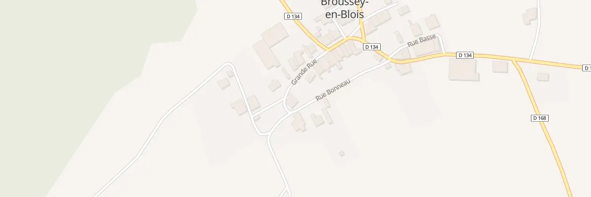 Plan du 15 Gr Grande Rue à Broussey-en-Blois