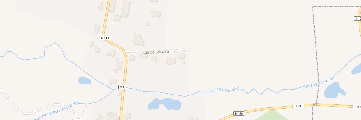 Plan du 8 Rue de Lalsaire à Moranville