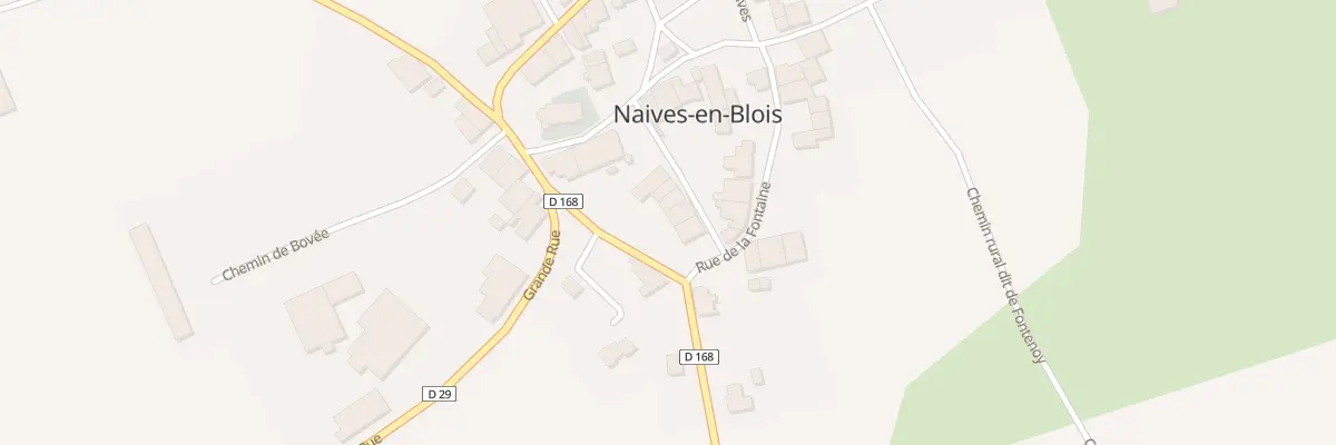 Plan du 2B Rue de la Chenerue à Naives-en-Blois