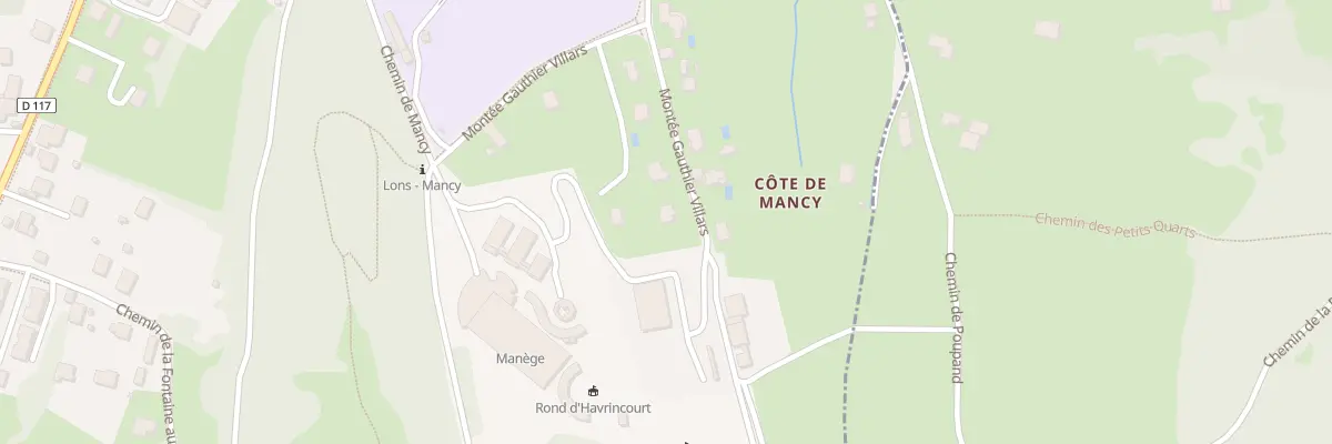 Plan du 680 Mte Gauthier Villars à Lons-le-Saunier