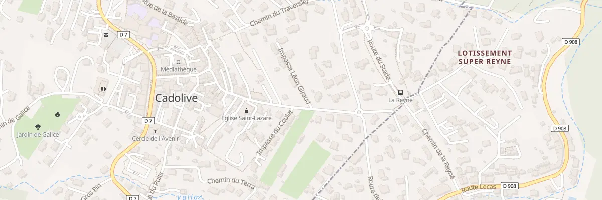 Plan du 155 Mte de l’Eglise à Cadolive