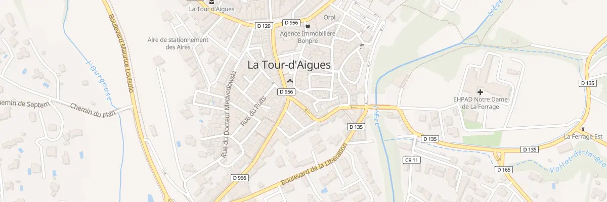 Plan du 12 Rue du Pont de l’Eze à La Tour-d’Aigues