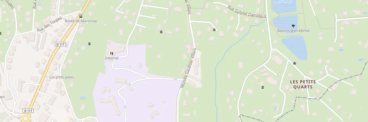 Plan du 270 Mte Gauthier Villars à Lons-le-Saunier