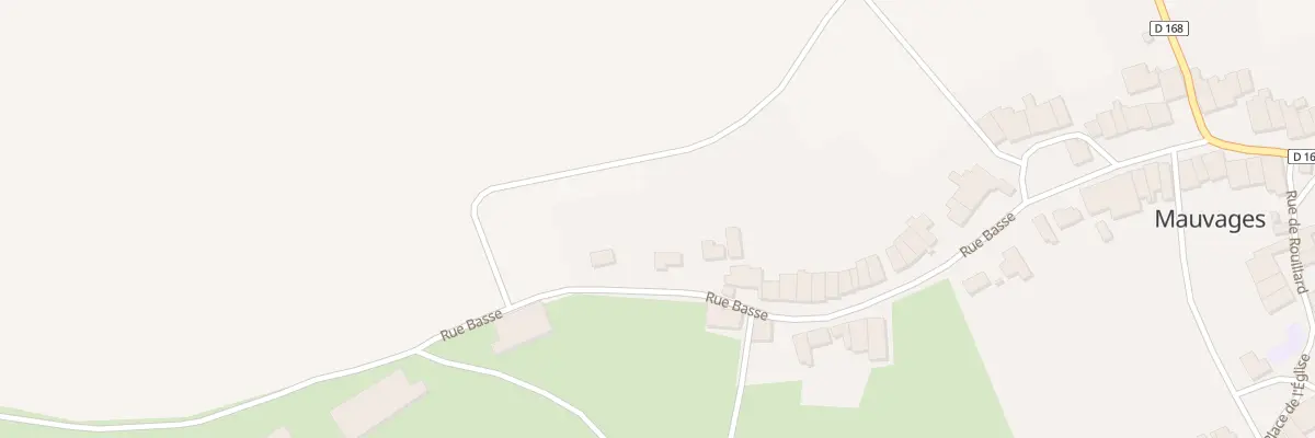 Plan du 78 Rue Basse à Mauvages