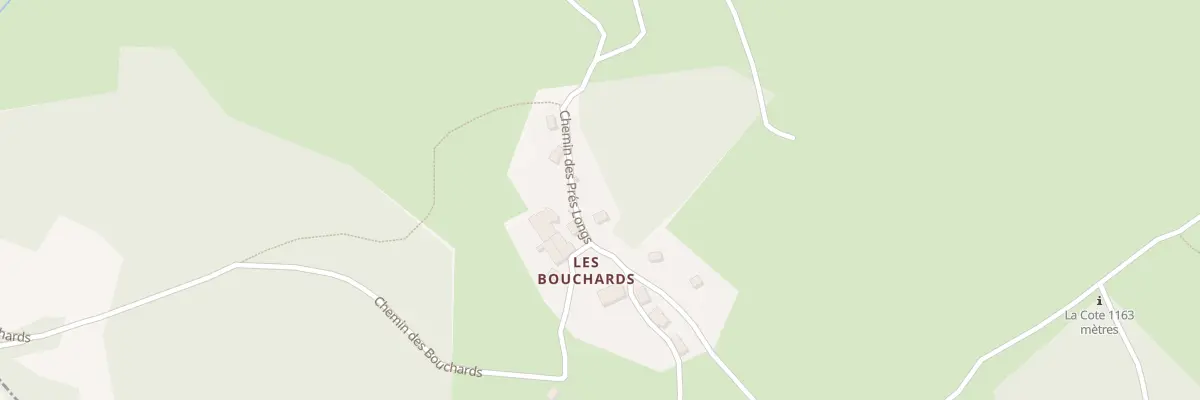 Plan du 20 Che des Prés Longs à Villard-de-Lans