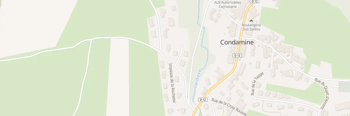 Plan du 31 Rue du Chaussin à Condamine