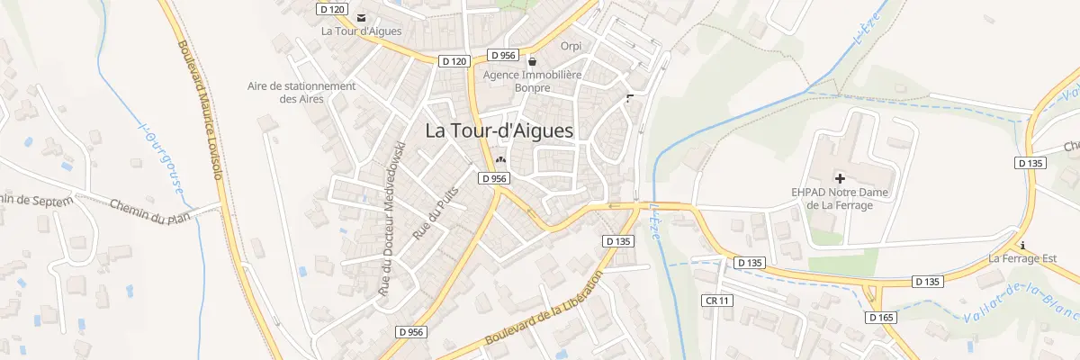 Plan du 14 Rue de la Breche à La Tour-d’Aigues