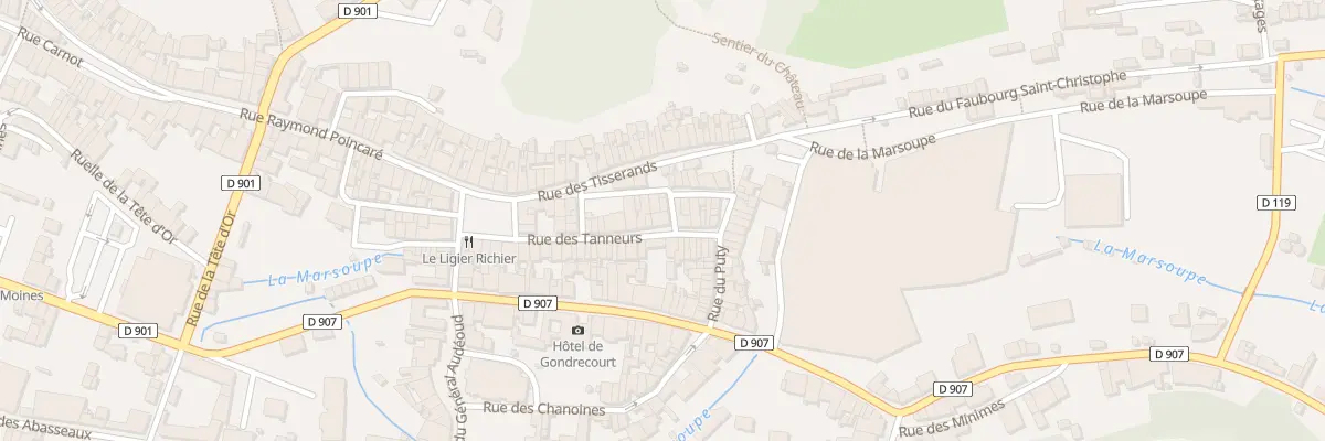 Plan du 21 Rue des Tanneurs à Saint-Mihiel
