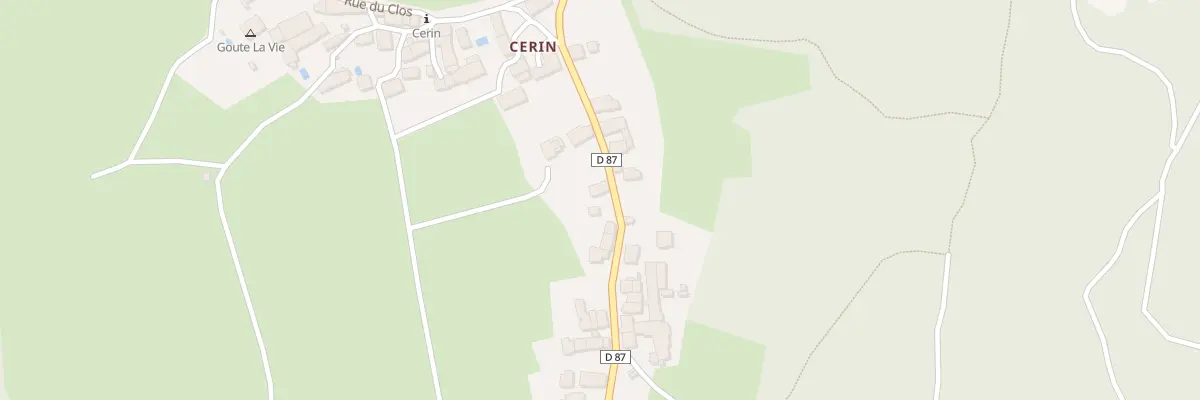 Plan du 165 Rue Principale - Cerin à Polliat
