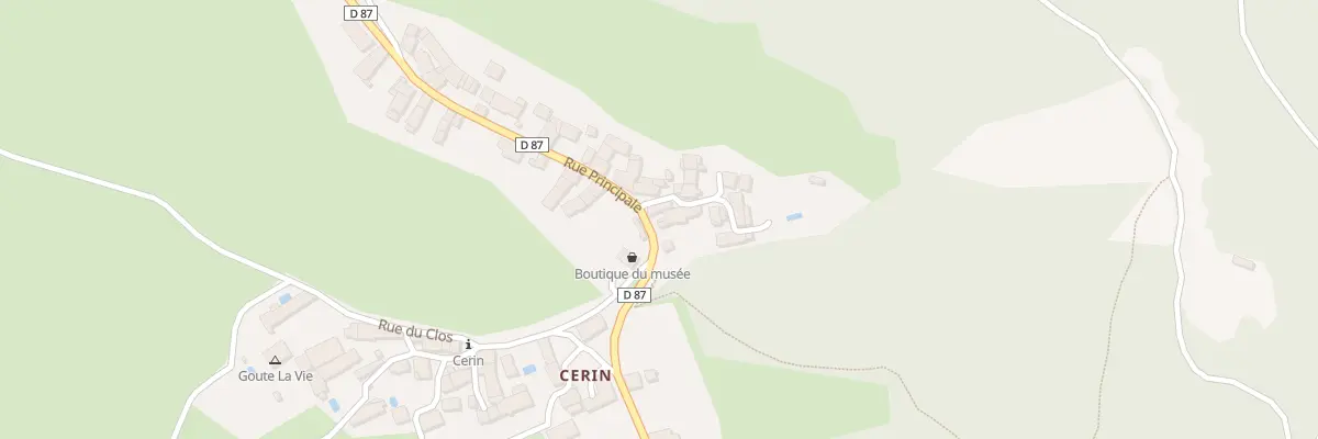 Plan du 180 Rue Principale - Cerin à Marchamp