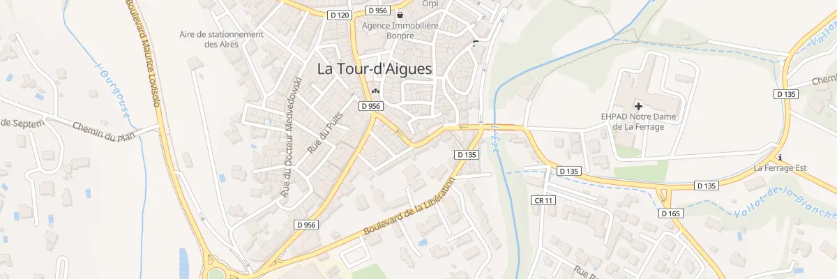Plan du 60 Rue du Pont de l’Eze à La Tour-d’Aigues