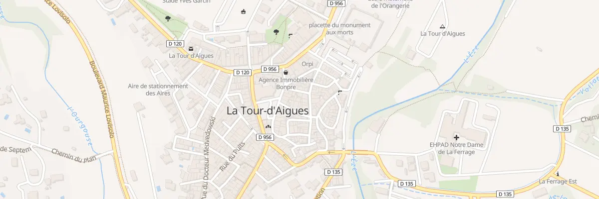 Plan du 27 Le Village à La Tour-d’Aigues