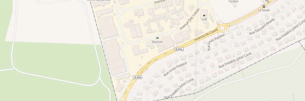 Plan du 43 Av Gay Lussac à Carnoux-en-Provence