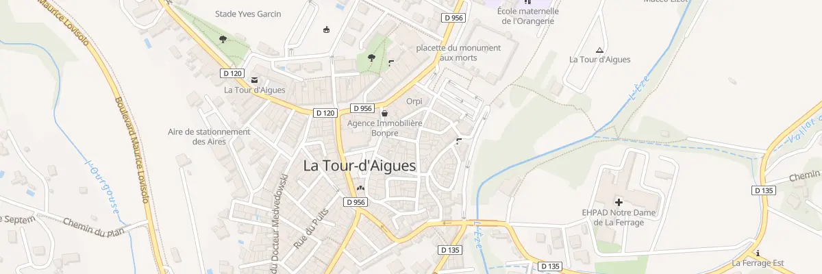 Plan du 32 Rue Urtis à La Tour-d’Aigues