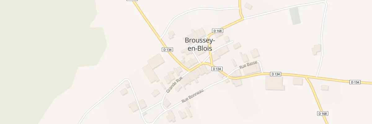 Plan du 4 Gr Grande Rue à Broussey-en-Blois