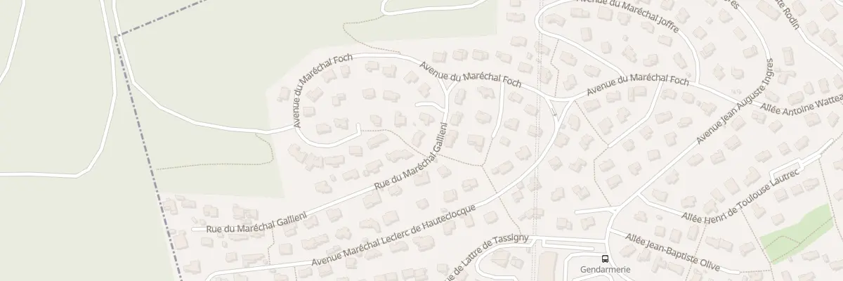 Plan du 4 Rue du Maréchal Gallieni à Carnoux-en-Provence
