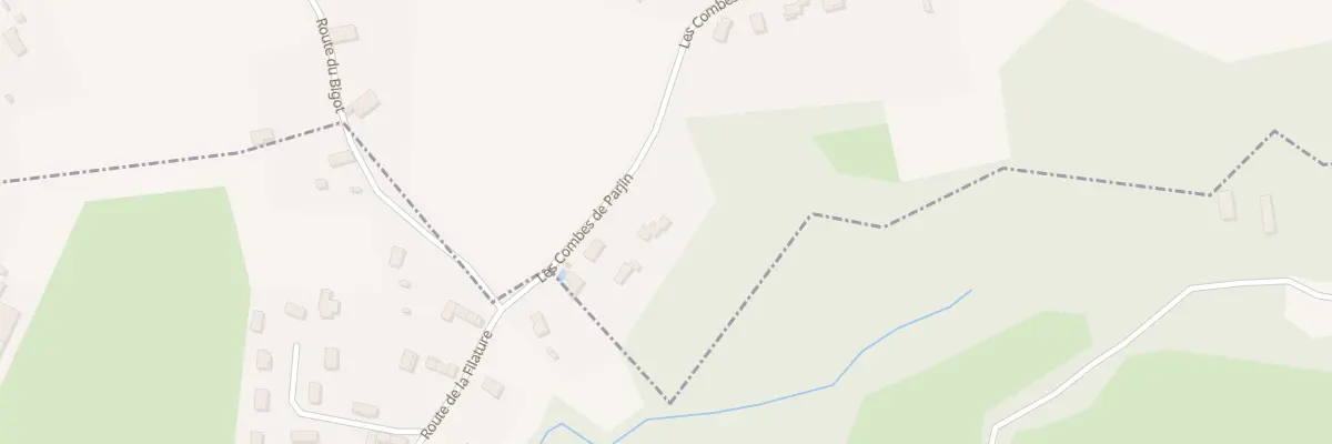 Plan du 13 Vc Les Combes de Parjin aux Avenières Veyrins-Thuellin