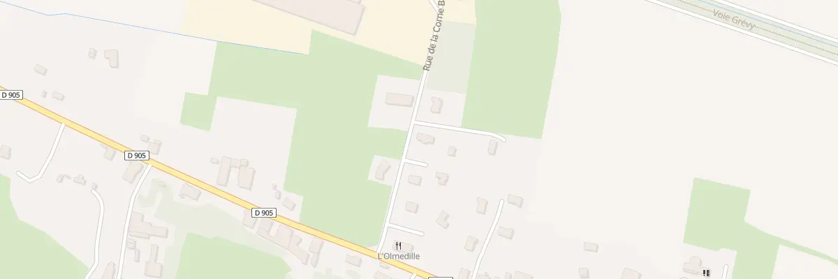 Plan du 6A Rue de la Corne Balland à Souvans