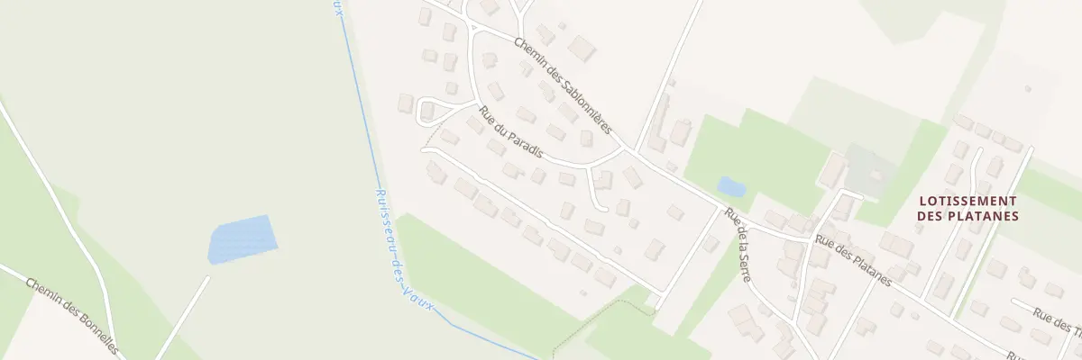 Plan du 11 Rue du Paradis à Châtenois