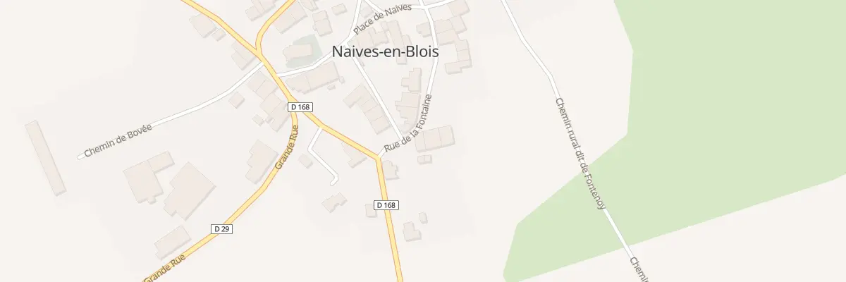 Plan du 9 Rue de la Fontaine à Naives-en-Blois