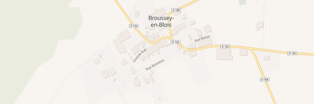 Plan du 9 Gr Grande Rue à Broussey-en-Blois