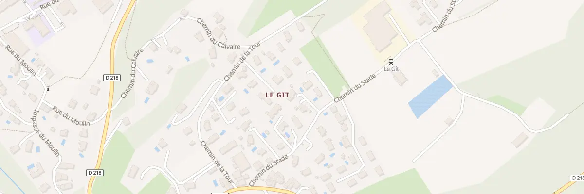 Plan du 175 Che du Stade à Saint-Quentin-sur-Isère