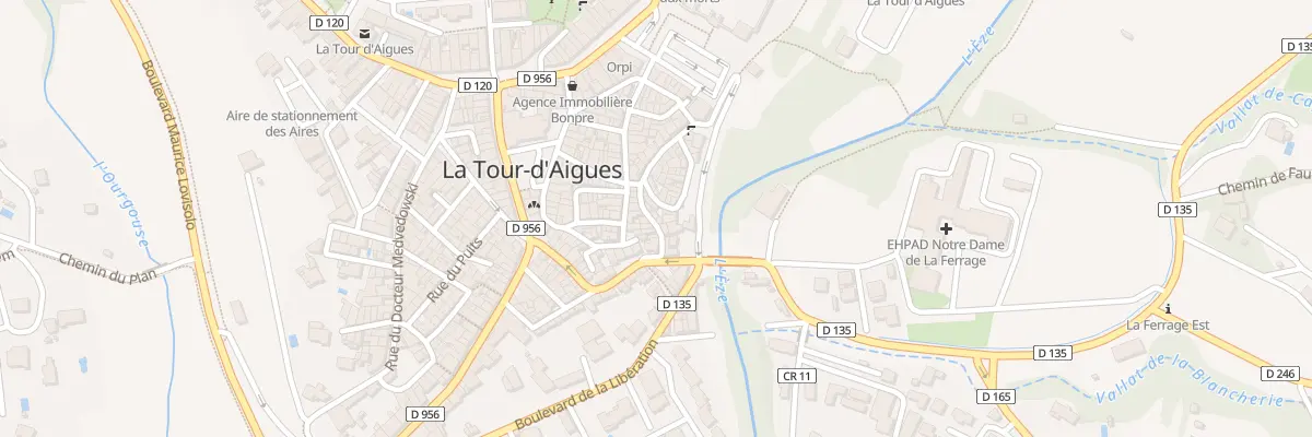 Plan du 20 Rue du Portail Romieu à La Tour-d’Aigues