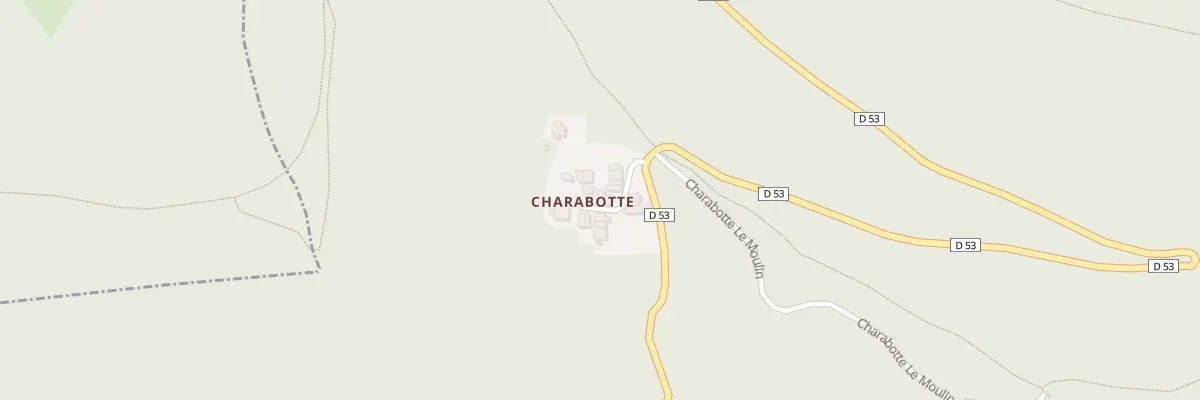 Plan du 14 Charabotte Village à Chaley