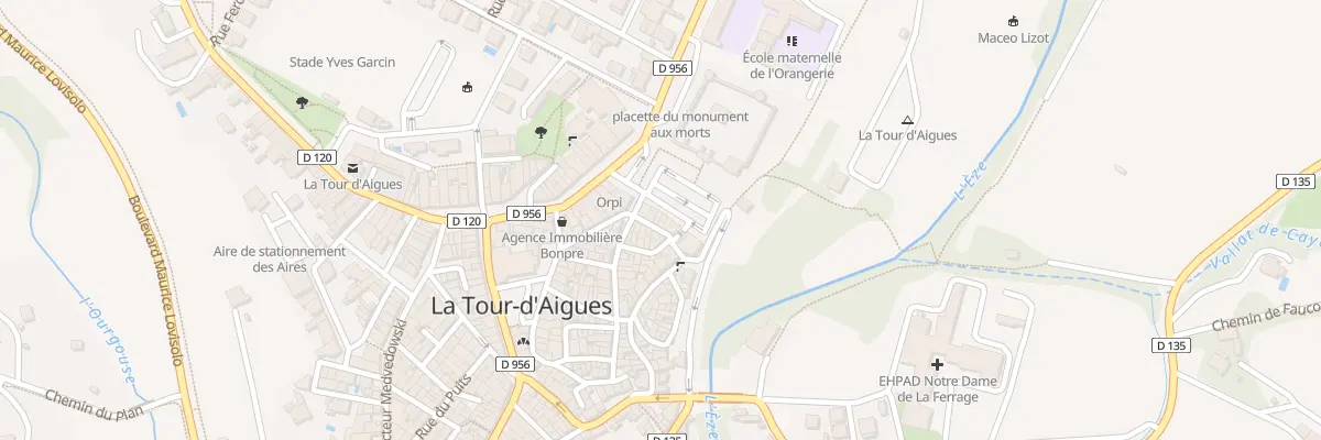 Plan du 5194 Pl Jean Jaurés à La Tour-d’Aigues