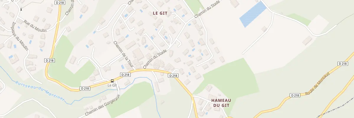 Plan du 126A Che du Stade à Saint-Quentin-sur-Isère