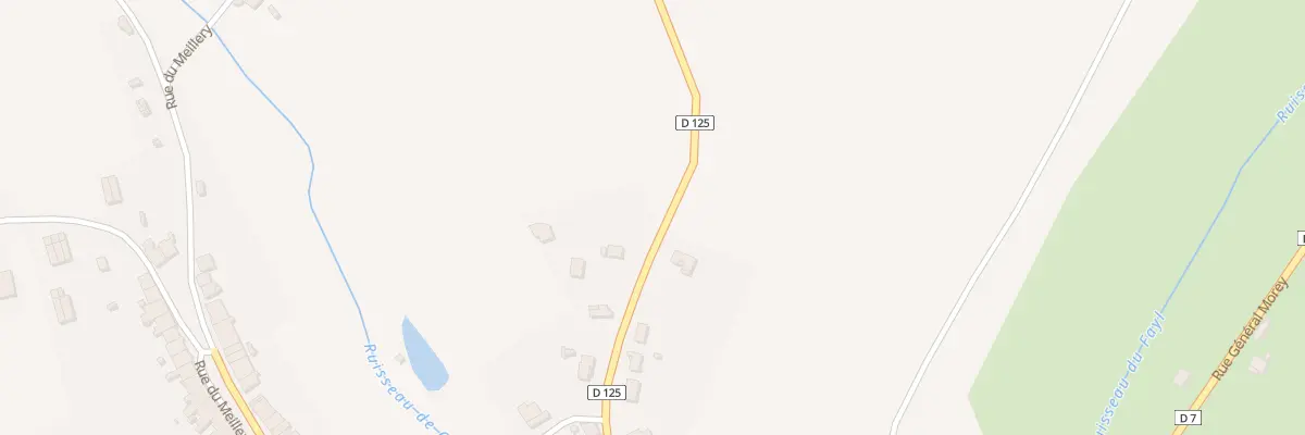 Plan du 33 Rue du Baron de l’Horme à Champsevraine