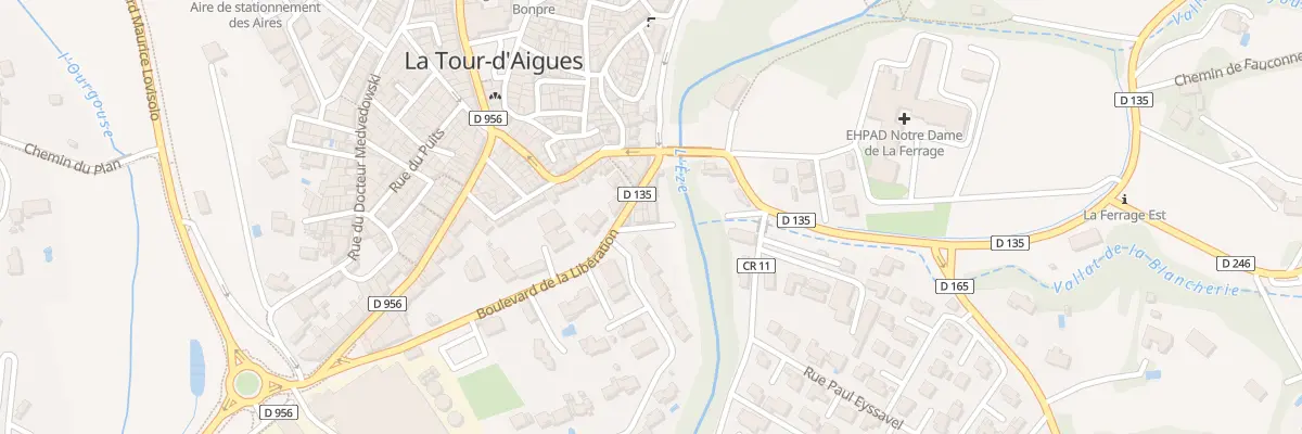 Plan du 5891 Bd de la Libération à La Tour-d’Aigues