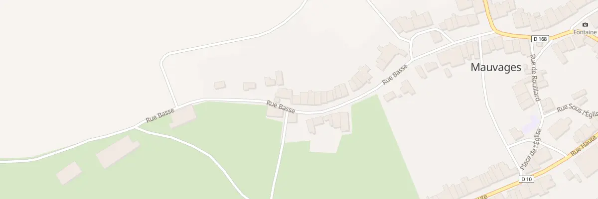 Plan du 74 Rue Basse à Mauvages
