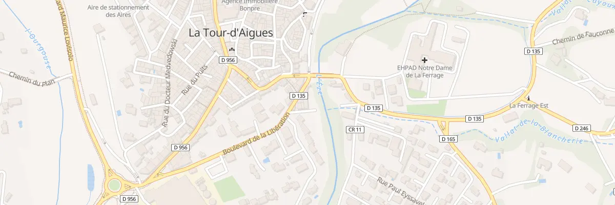 Plan du 38 Bd de la Libération à La Tour-d’Aigues