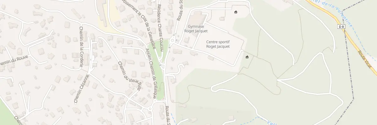Plan du 5044F Rte du Stade à Cadolive