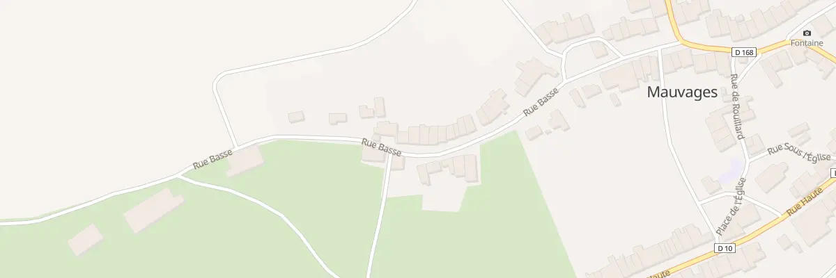 Plan du 72 Rue Basse à Mauvages