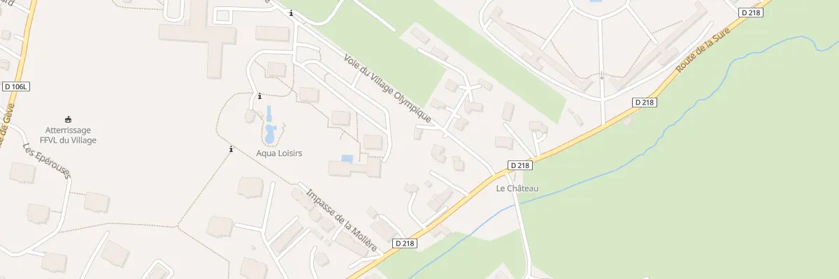 Plan du 79 Voie du Village Olympique à Autrans-Méaudre en Vercors