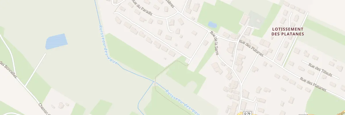 Plan du 4 Rue Chaseaux à Châtenois