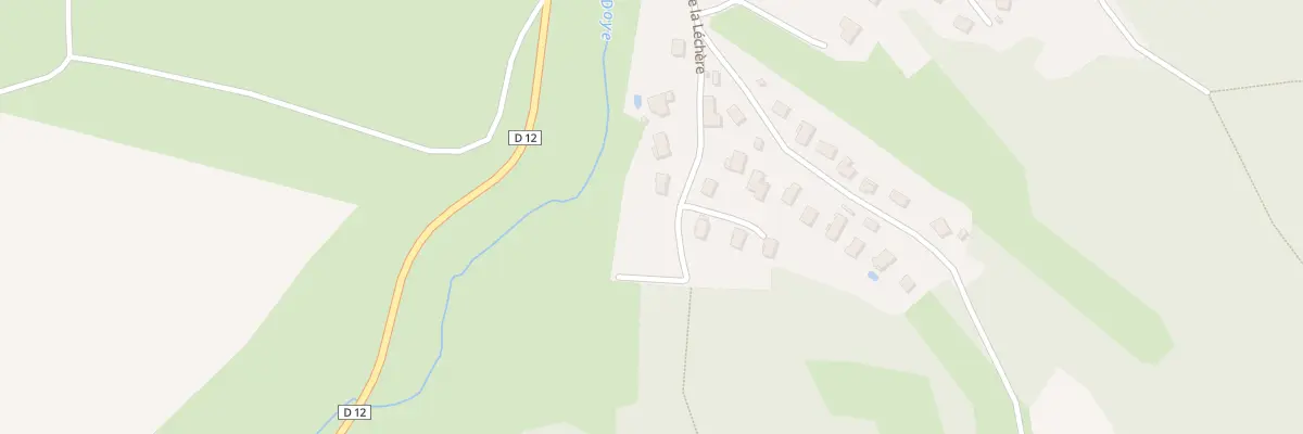 Plan du 29 Rue de la Léchère à Condamine