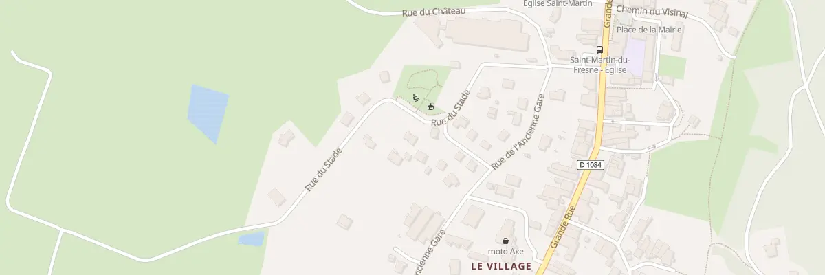 Plan du 7 Rue du Stade à Saint-Martin-du-Frêne