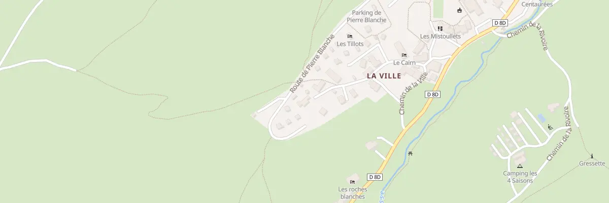 Plan du 118 Che de Chatelet à Gresse-en-Vercors