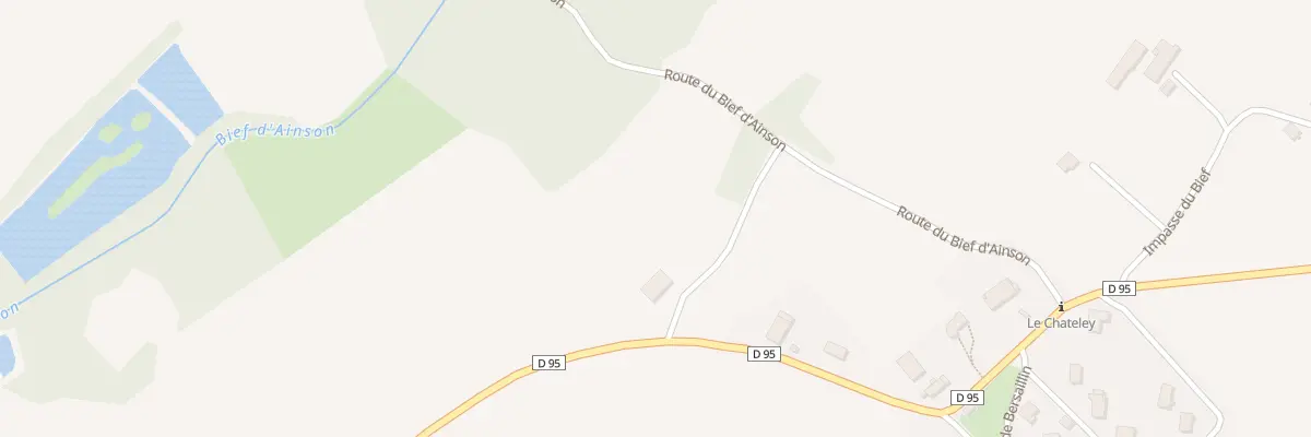 Plan du 11 Rue des Bordes au Chateley