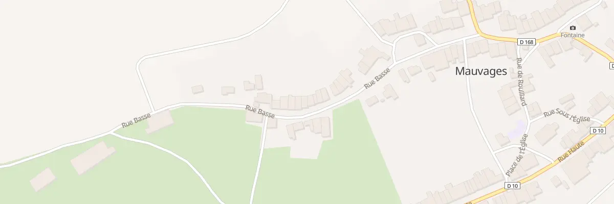 Plan du 66A Rue Basse à Mauvages