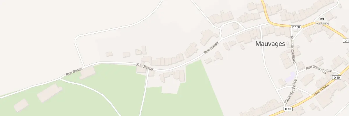 Plan du 66 Rue Basse à Mauvages