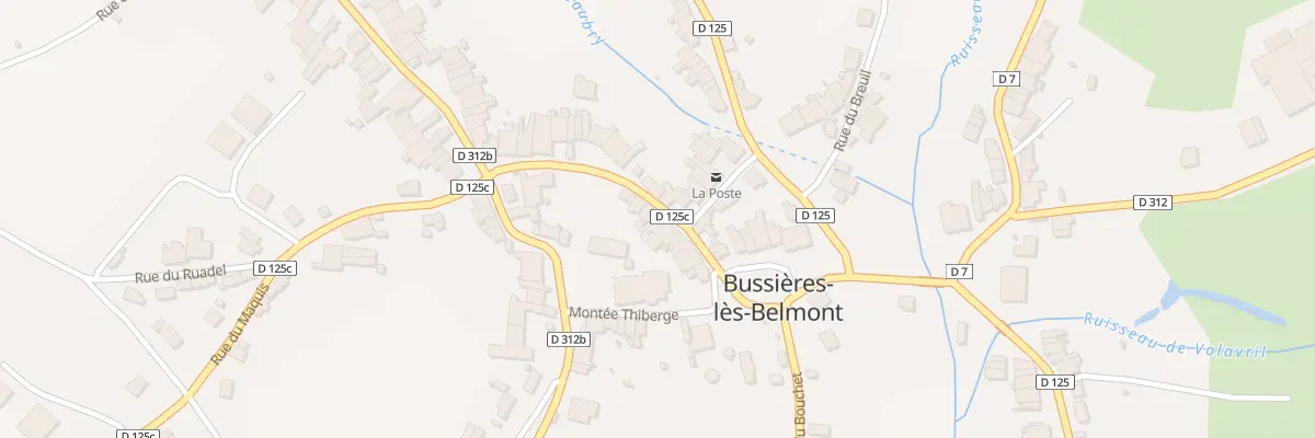 Plan du 11 Rue Marie Louise Bailly à Champsevraine