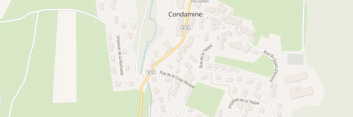 Plan du 9B Rue de la Teppe à Condamine
