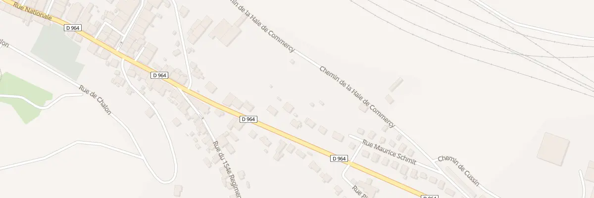 Plan du 103 Rue Nationale à Lérouville