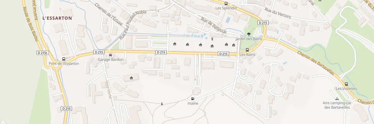Plan du 147 Av des Bains à Villard-de-Lans