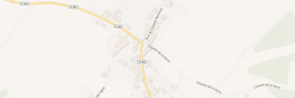 Plan du 20 Rue de la Bougarde à Offlanges